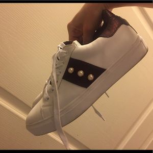Steven by Steven Madden canea white sneakers s 8